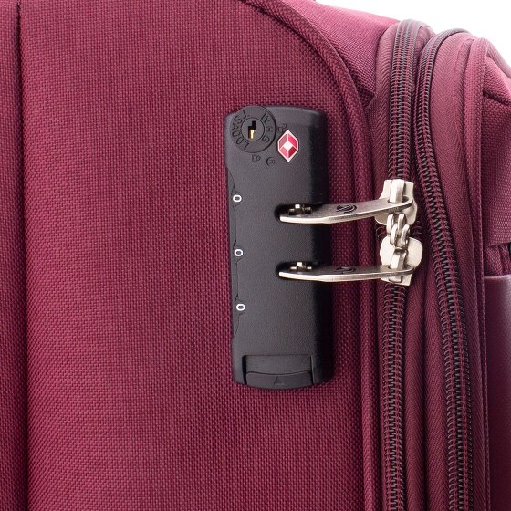 Gladiator 3700 4 Rollen Trolley 66 cm mit Dehnfalte