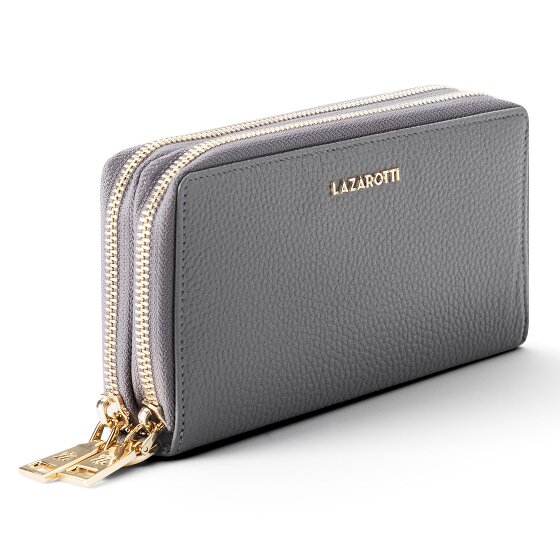 Lazarotti Bologna Leather Geldbörse RFID Schutz Leder 20 cm