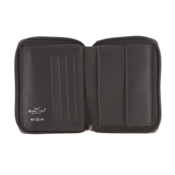 Golden Head Polo Geldbörse RFID Schutz Leder 12.5 cm