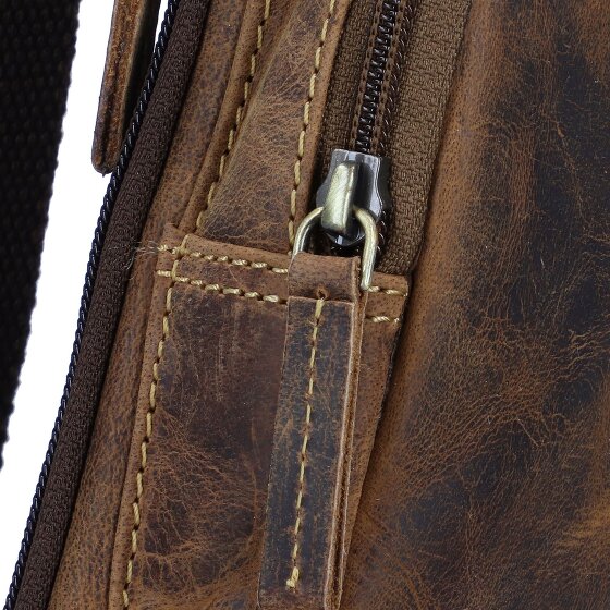 Greenburry Vintage Umhängetasche Leder 43 cm