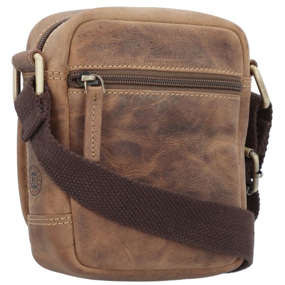 Greenburry Vintage Umhängetasche Leder 13 cm