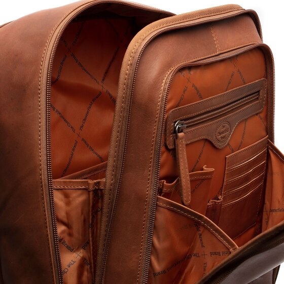 The Chesterfield Brand Wax Pull Up Business-Rucksack Leder 39 cm Laptopfach