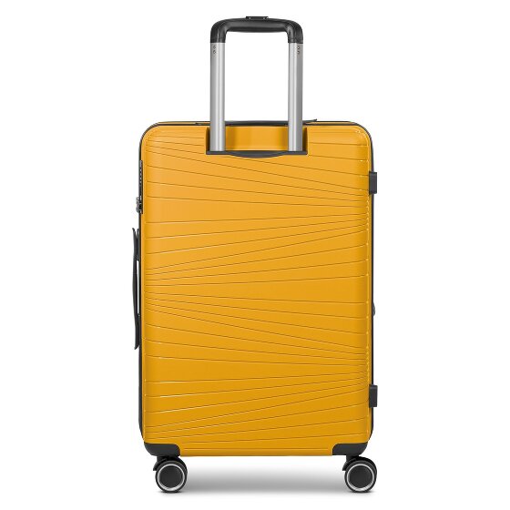Franky Dallas 3.0 4 Rollen Trolley M 65 cm mit Dehnfalte