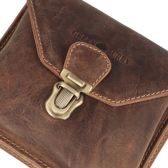 Greenburry Vintage Gürteltasche Leder 15 cm