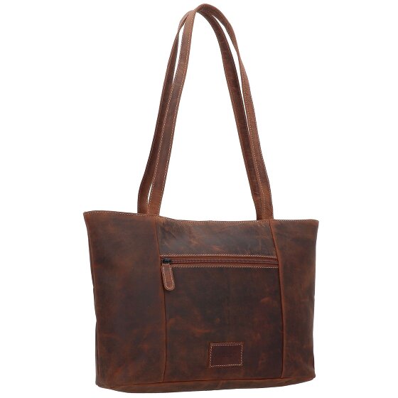 Jack Kinsky Baltimore 18 Schultertasche Leder 34 cm