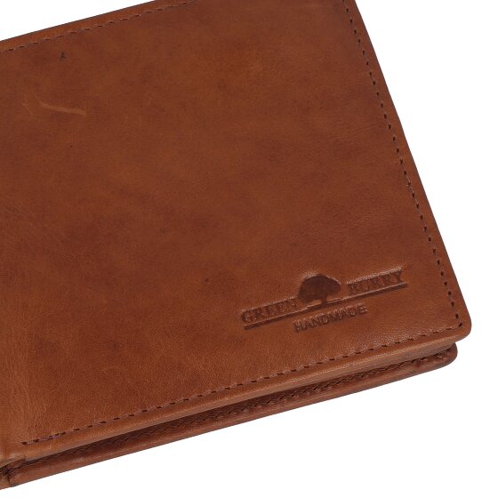 Greenburry Newport Geldbörse RFID Schutz Leder 11 cm