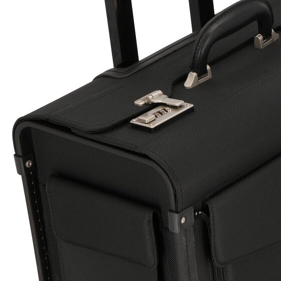 Dermata 2 Rollen Pilotentrolley 38 cm