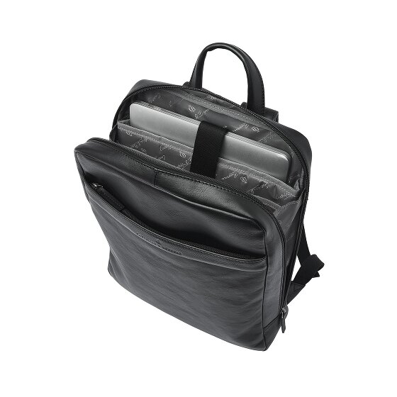 Castelijn & Beerens Daypack RFID Schutz Leder 41 cm Laptopfach