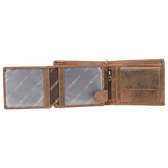 Greenburry Vintage Bike Geldbörse Leder 12 cm