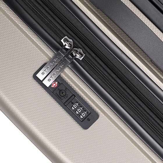 Stratic Bright+ 4 Rollen Trolley M 66 cm mit Dehnfalte