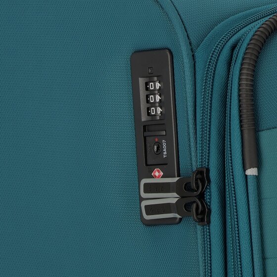 d&n Travel Line 9504 4 Rollen Trolley L 76 cm mit Dehnfalte