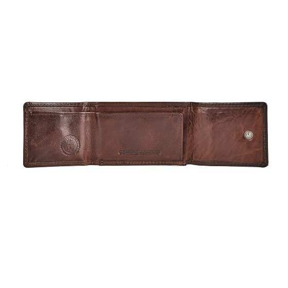 Greenburry Newport Geldbörse RFID Schutz Leder 8.5 cm