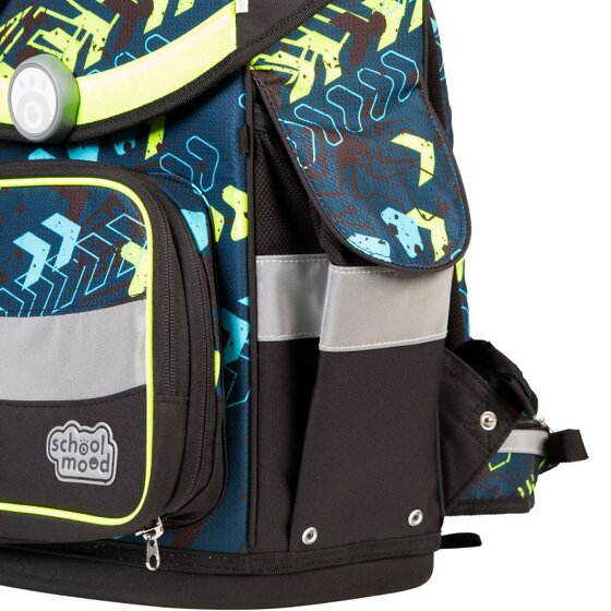 School-Mood Timeless Pro Schulranzen-Set 7-teilig