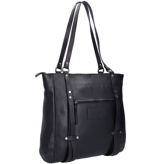 Jack Kinsky Alassio 4 Schultertasche Leder 34 cm
