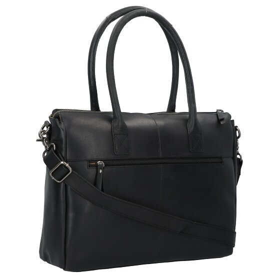 Burkely Vintage Valerie Schultertasche Leder 39 cm Laptopfach