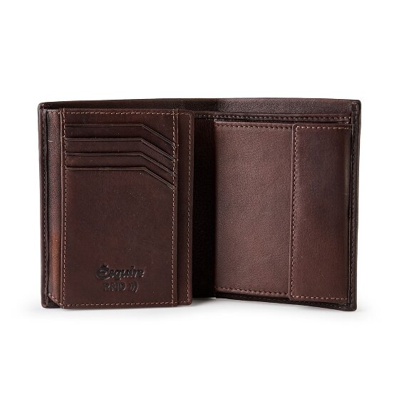 Esquire Chicago Geldbörse RFID Schutz Leder 9.5 cm