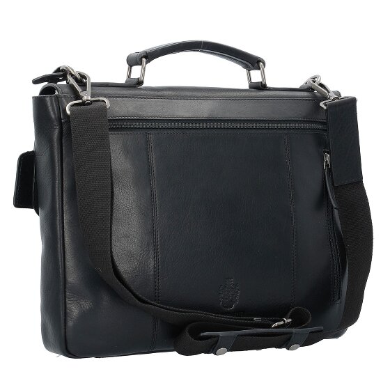 Leonhard Heyden Roma Aktentasche Leder 37 cm Laptopfach