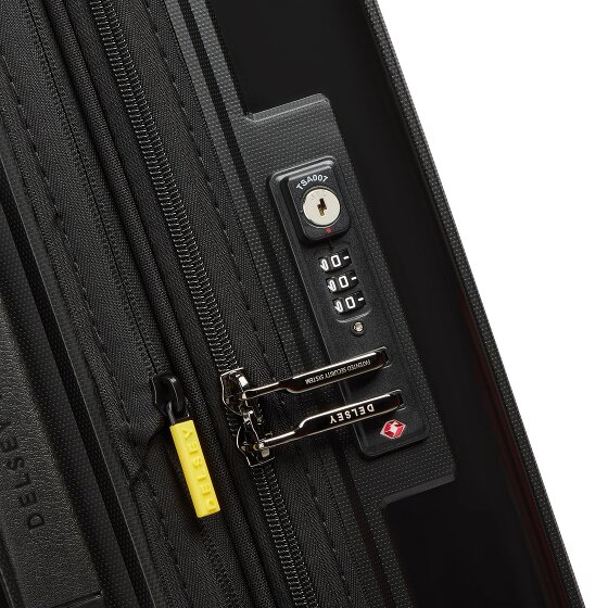Delsey Paris Lutece Se 4 Rollen Kabinentrolley 55 cm mit Dehnfalte