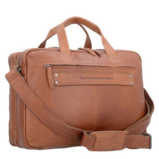 The Chesterfield Brand Wax Pull Up Aktentasche Leder 44 cm Laptopfach