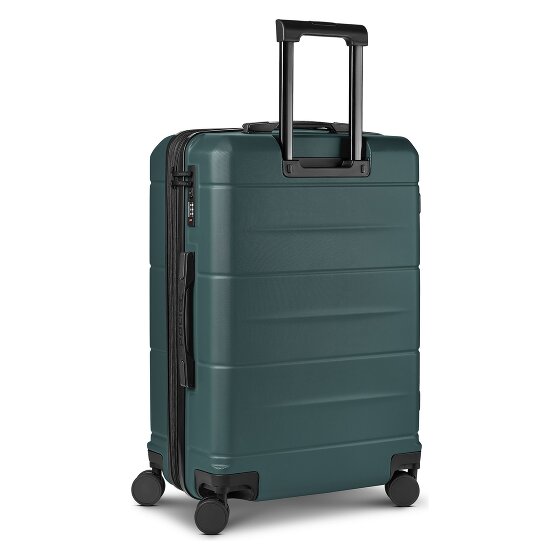 Police London 4 Rollen Trolley 64 cm mit Dehnfalte