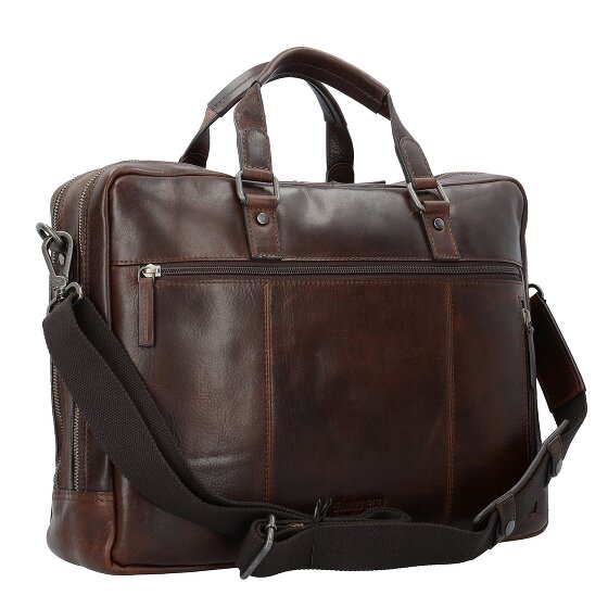 Leonhard Heyden Roma Aktentasche Leder 40 cm Laptopfach