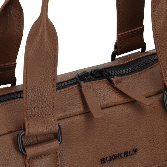 Burkely Minimal Mason Aktentasche Leder 41 cm Laptopfach