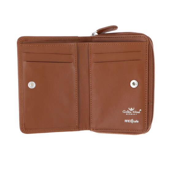 Golden Head Polo Geldbörse RFID Schutz Leder 11.5 cm