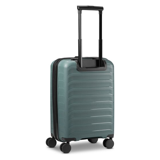 d&n Toronto 4 Rollen Kabinentrolley S 54 cm mit Dehnfalte