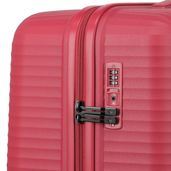 Travelite Air Stripe 4 Rollen Trolley L 77 cm