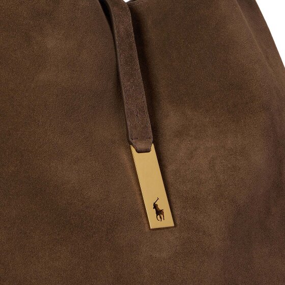 POLO RALPH LAUREN Polo ID Schultertasche Leder 40 cm