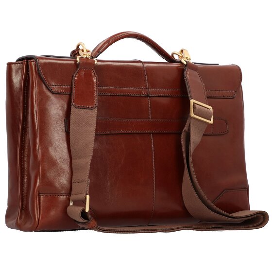 The Bridge Vespucci Aktentasche Leder 40 cm Laptopfach