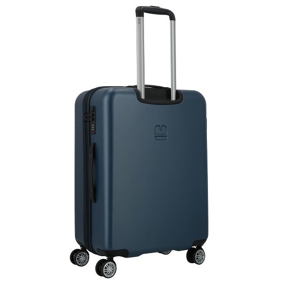 Gabol Future Plus 4 Rollen Trolley 66 cm mit Dehnfalte