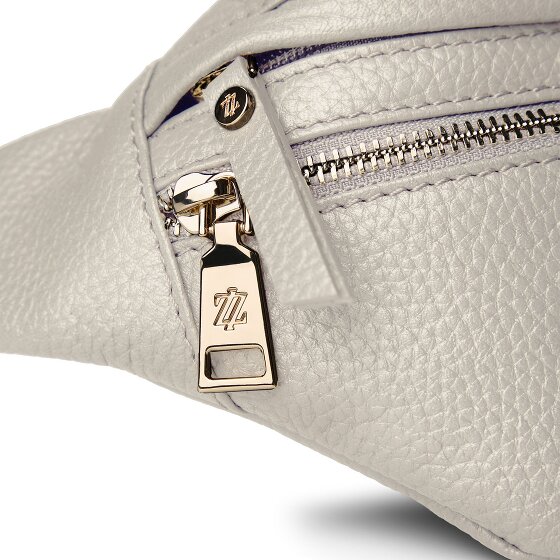 Lazarotti Bologna Leather Double-Zip Gürteltasche Crossbody Leder 25 cm