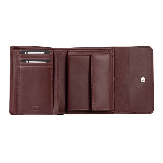 Jost Arva Geldbörse RFID Schutz Leder 12 cm