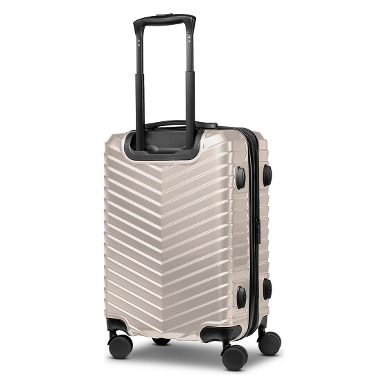 Redolz Essentials 18 4 Rollen Kabinentrolley 55 cm mit Dehnfalte