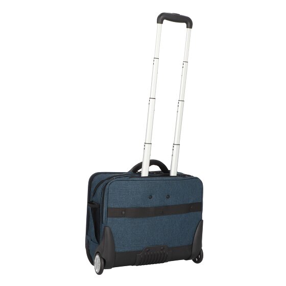 Dermata 2 Rollen Businesstrolley 46 cm Laptopfach