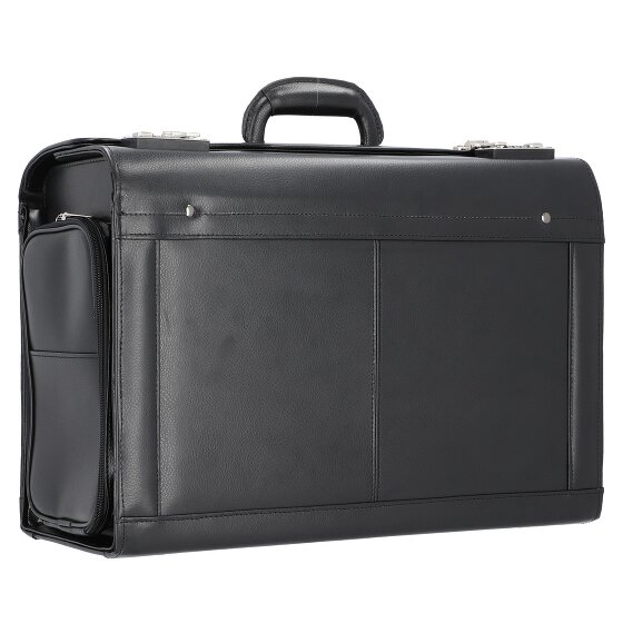 Alassio Pilotenkoffer Leder 49 cm Laptopfach