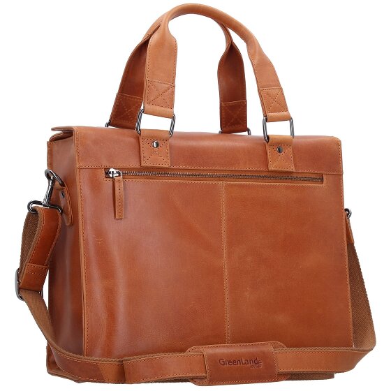 Greenland Nature Aktentasche Leder 38 cm