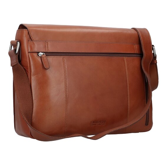 Leonhard Heyden Cambridge Messenger Leder 38 cm Laptopfach