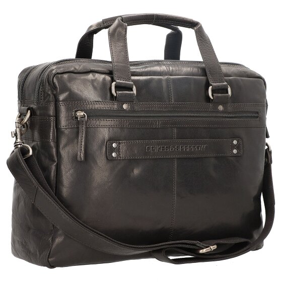 Spikes & Sparrow Aktentasche Leder 41 cm Laptopfach