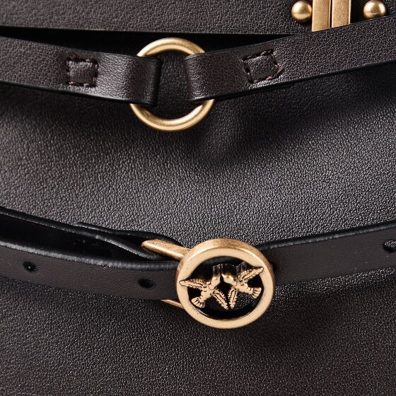 PINKO Belt Bag Classic Schultertasche Leder 33 cm