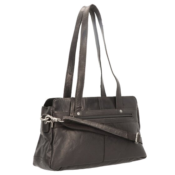 Spikes & Sparrow Schultertasche Leder 34 cm