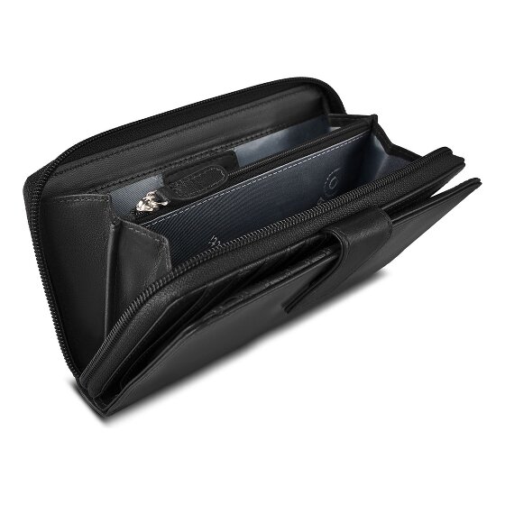 Bugatti Valencia Geldbörse RFID Schutz Leder 19 cm