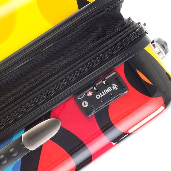 Heys Britto 4 Rollen Kabinentrolley S 53 cm mit Dehnfalte