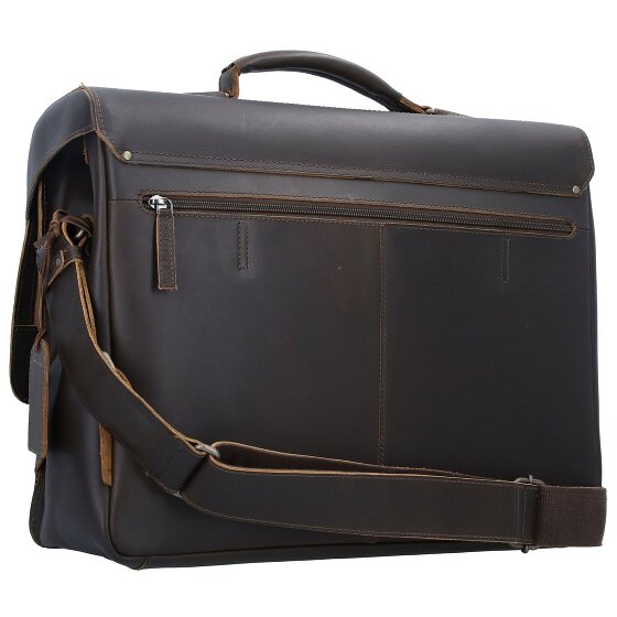 aunts & uncles Hunter Jack Messenger Leder 45 cm Laptopfach