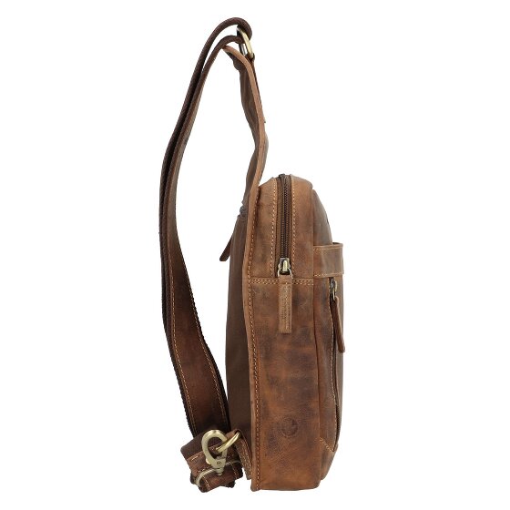 Greenburry Vintage Umhängetasche Leder 41 cm