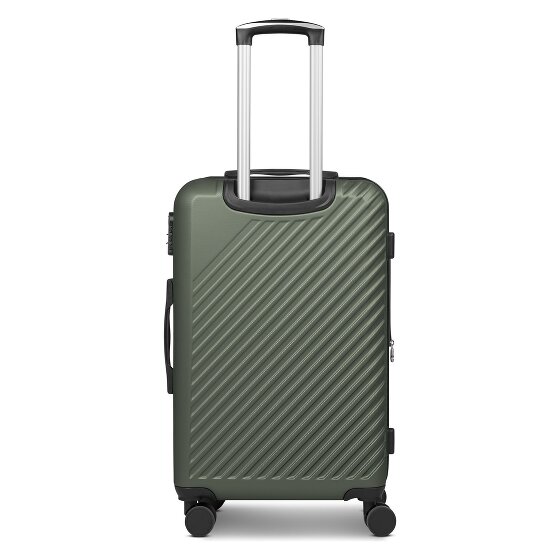 Check.In Paradise 2.0 4 Rollen Trolley M 68 cm mit Dehnfalte