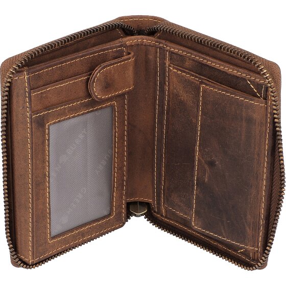 Greenburry Vintage Geldbörse Leder 12.5 cm