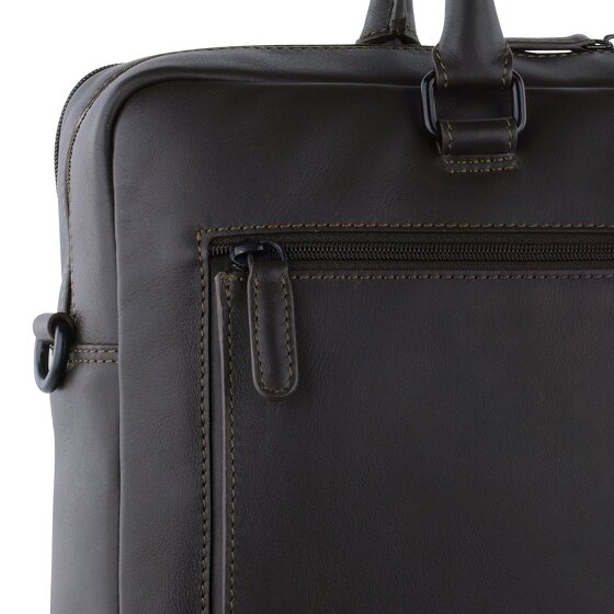 Bugatti Clark Aktentasche Leder 40 cm