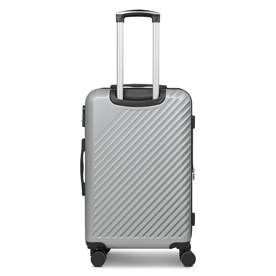 Check.In Paradise 2.0 4 Rollen Trolley M 68 cm mit Dehnfalte